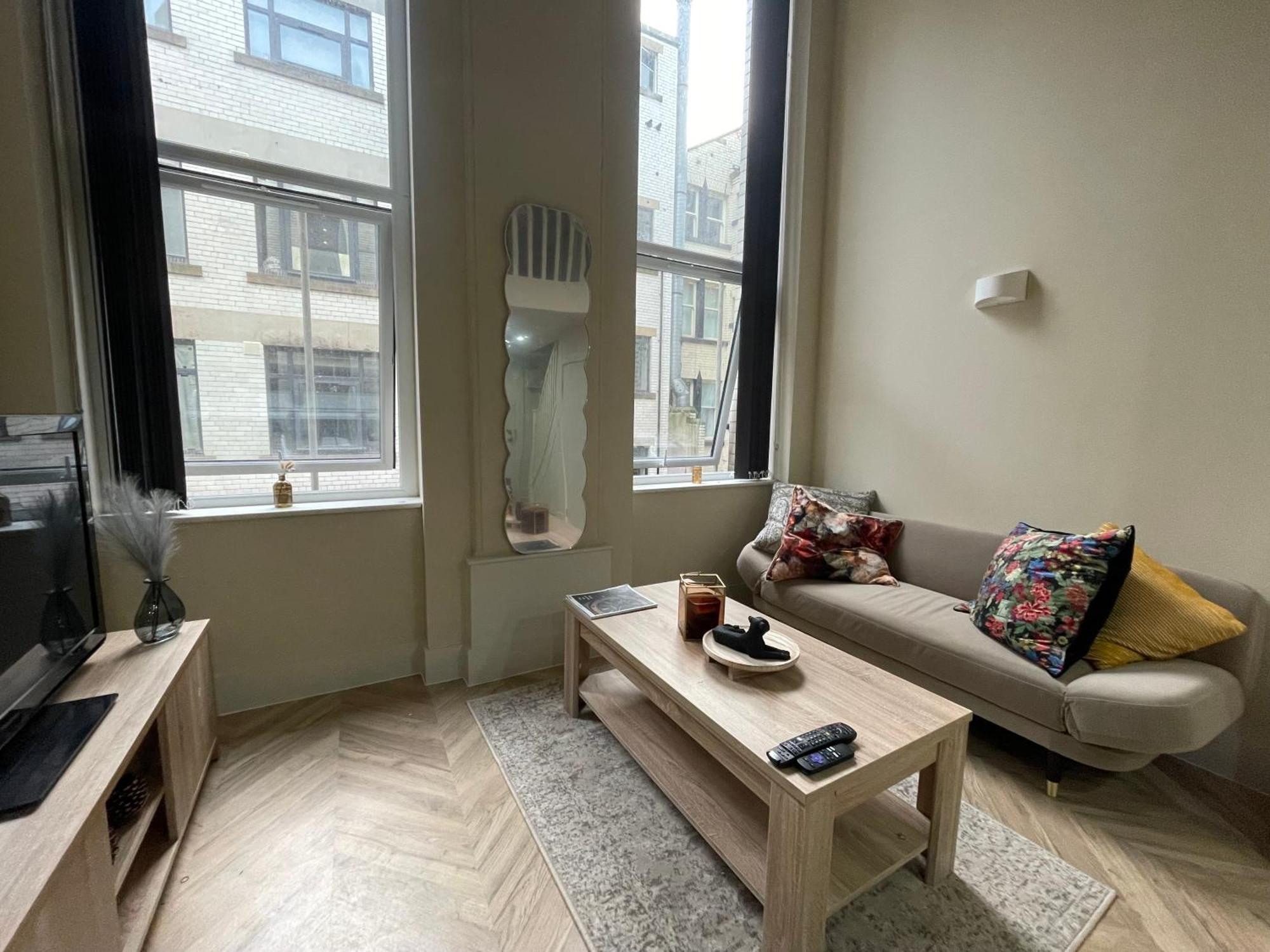 Luxury Mezzanine Apartment In Central Leeds Central Station Eksteriør billede