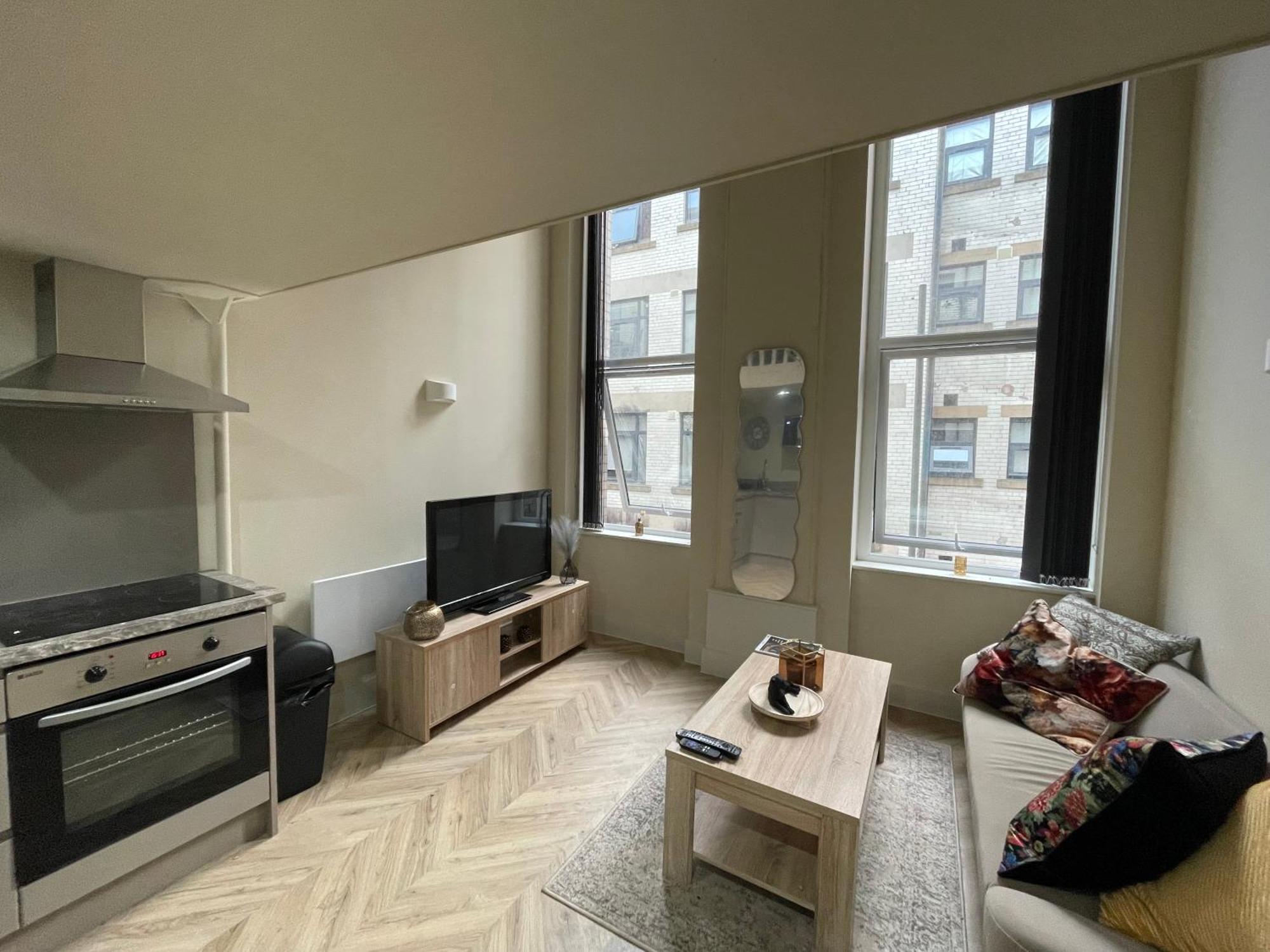 Luxury Mezzanine Apartment In Central Leeds Central Station Eksteriør billede