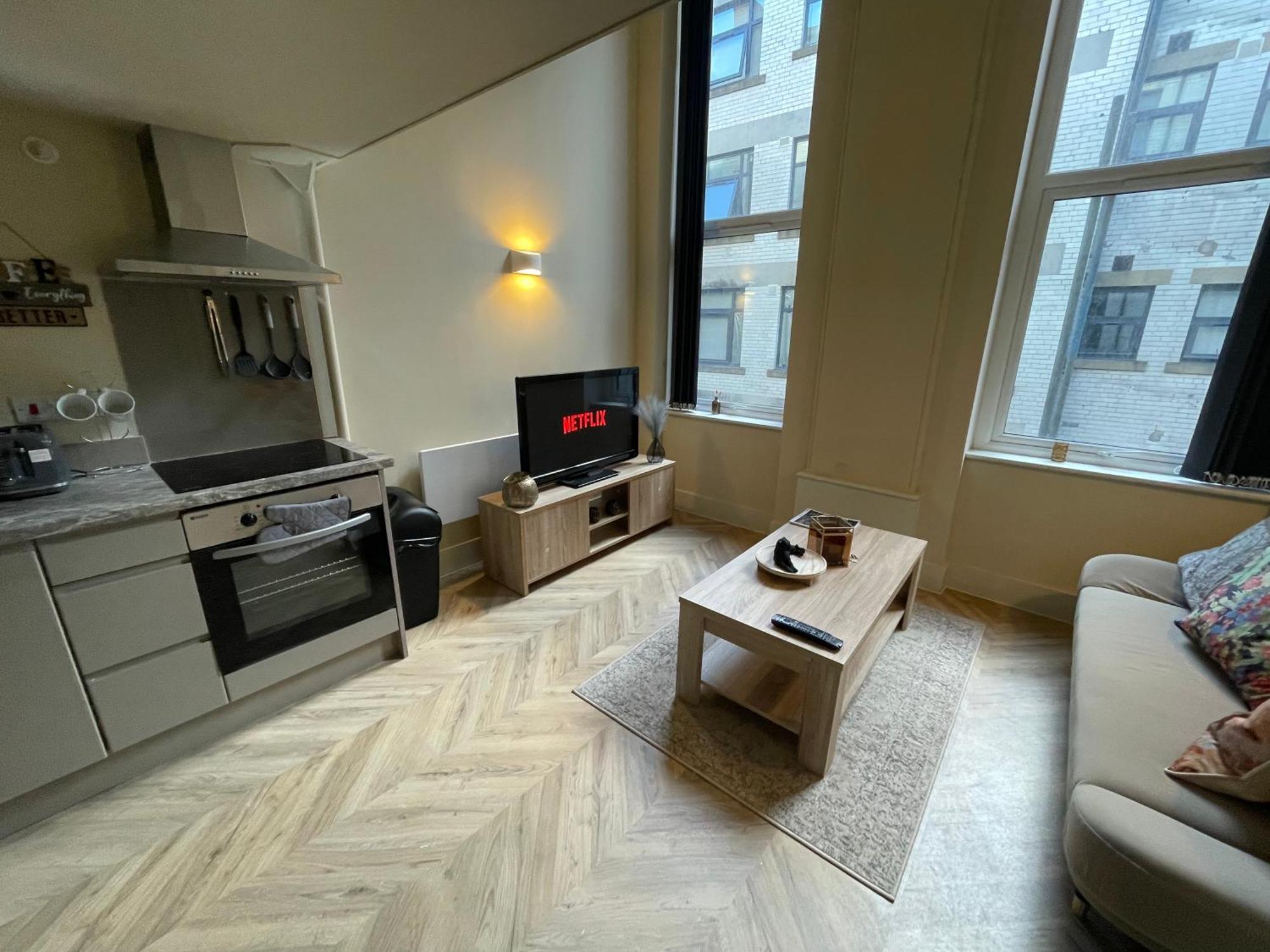 Luxury Mezzanine Apartment In Central Leeds Central Station Eksteriør billede