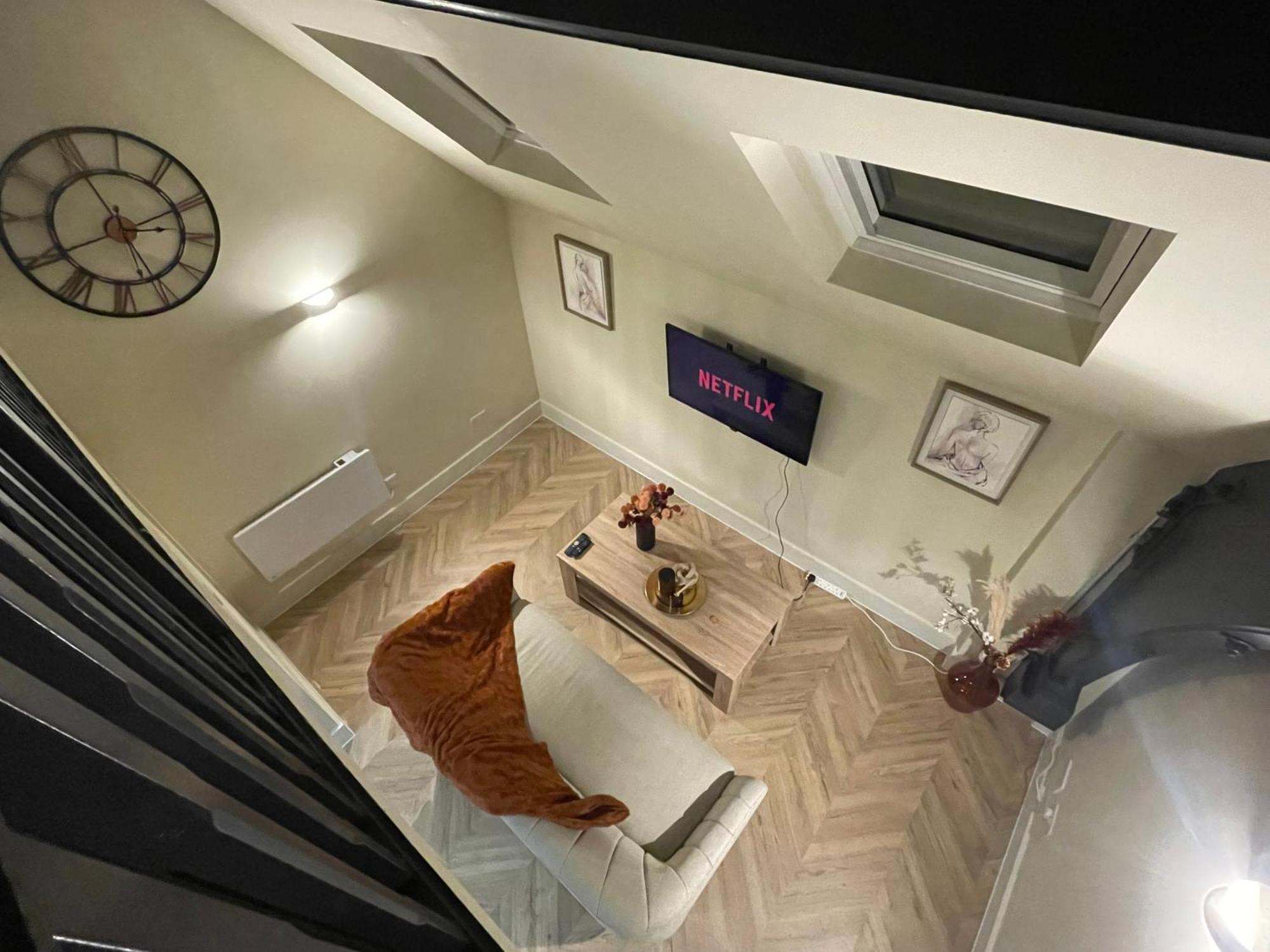 Luxury Mezzanine Apartment In Central Leeds Central Station Eksteriør billede